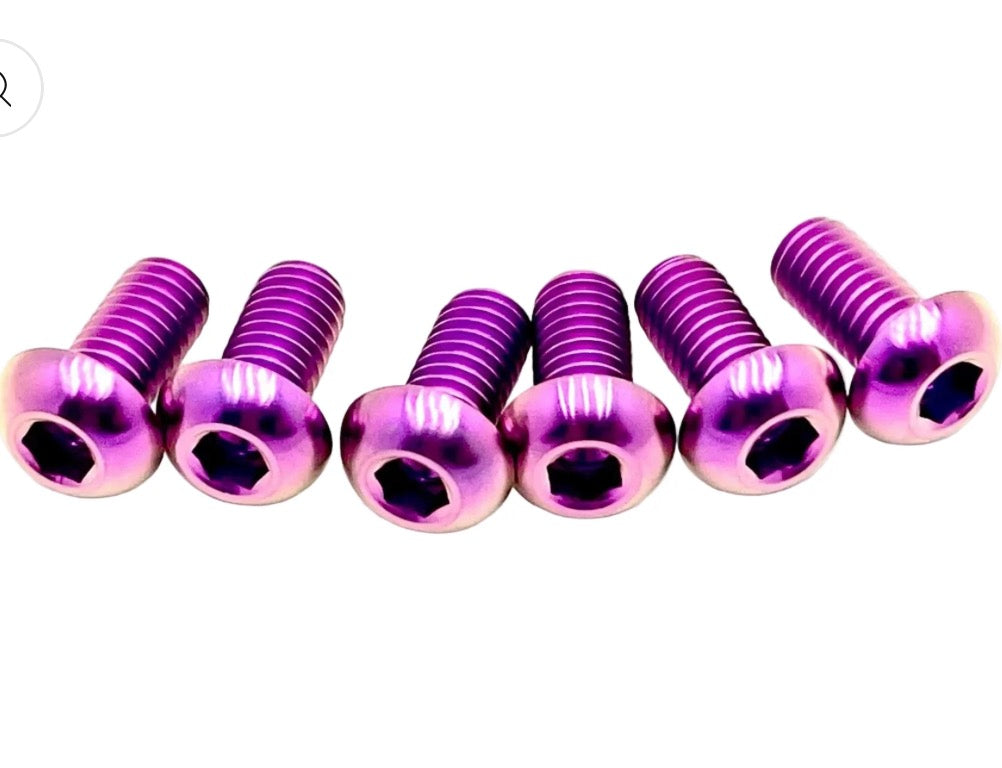 All Emoto Brake Rotor Titanium Bolts
