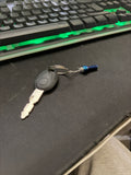 Titanium keychain