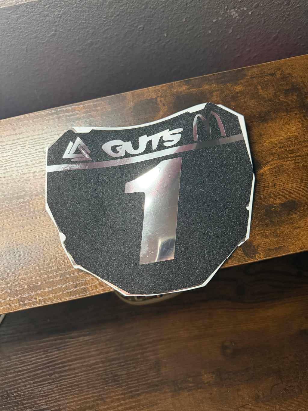 Custom Moto Number Plate Decal – Premium Finish