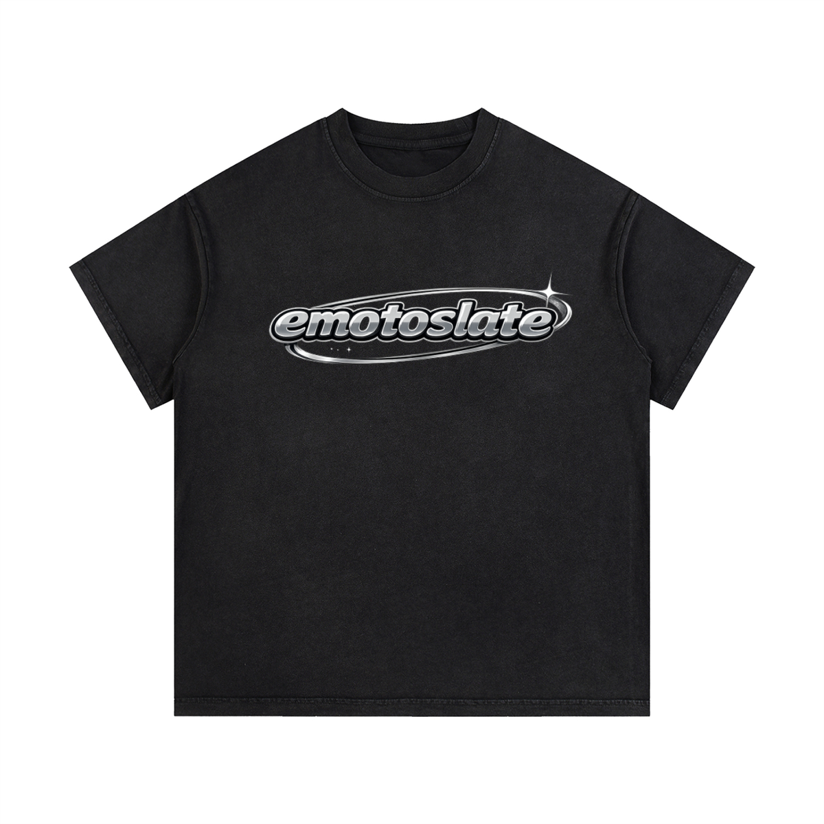Vintage Wash Emoto Slate shirt